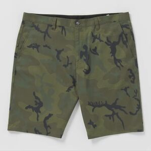 Vmonty Stretch Shorts - Green Camouflage